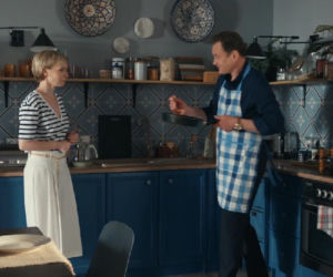 Barwy szczęścia, odcinek 3267. Sonia (Weronika Nockowska), Stefaniak (Paweł Ławrynowicz)