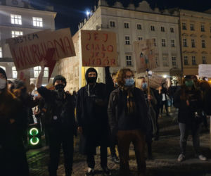 Strajk Kobiet w Krakowie. Protest na Rynku Głównym [27.10.2020]