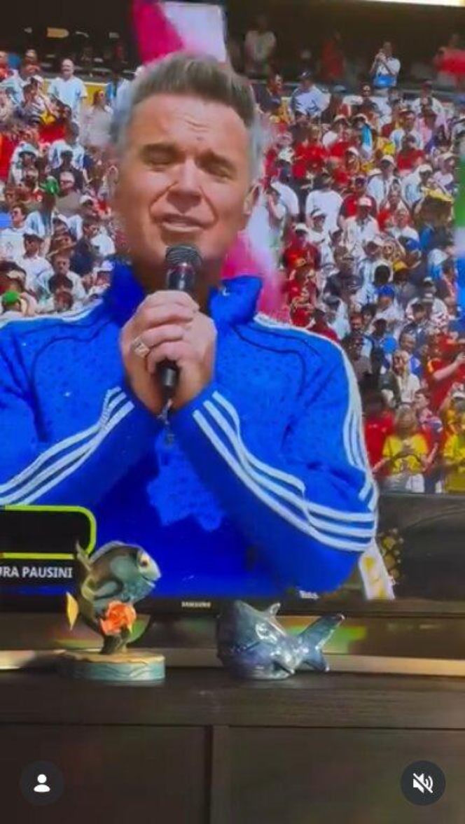 Robbie Williams i Nicole Scherzinger rozgrzali finał mundialu! Ich występ przejdzie do historii