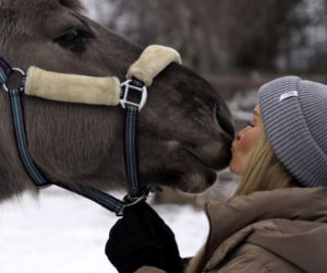 Joanna Krupa odwiedza schronisko dla zwierząt