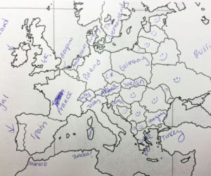 Mapa Europy
