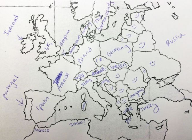 Mapa Europy