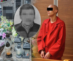 Śmiał się wdowie w oczy po zabójstwie męża! Roztrzaskał mu głowę kamieniem. 30 lat więzienia dla Dominika E.