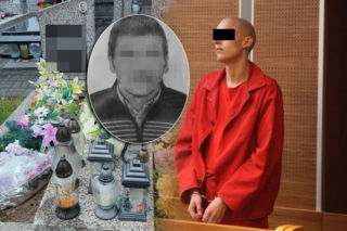 Śmiał się wdowie w oczy po zabójstwie męża! Roztrzaskał mu głowę kamieniem. 30 lat więzienia dla Dominika E.