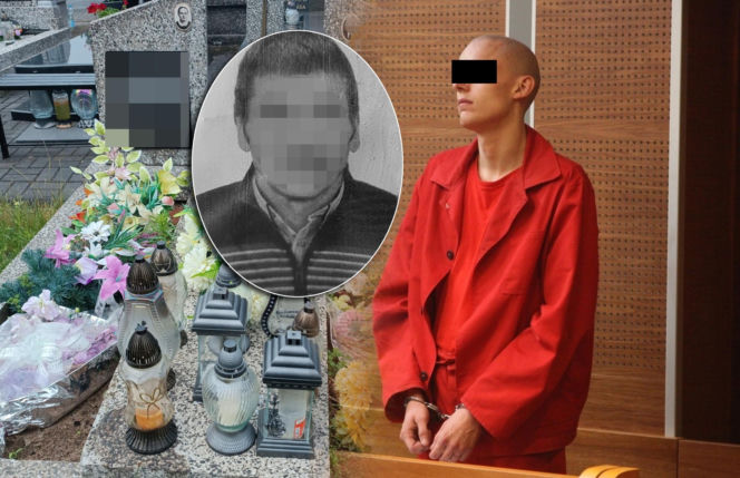 Śmiał się wdowie w oczy po zabójstwie męża! Roztrzaskał mu głowę kamieniem. 30 lat więzienia dla Dominika E.