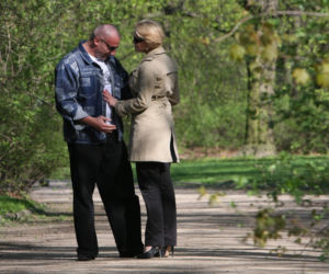 Maria Wiktoria Wałęsa i Marcin Najman