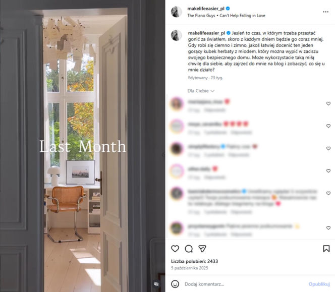 Tak zmieniło się mieszkanie Kasi Tusk