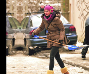 PRZYJACIÓŁKI 2 sezon. Małgorzata Socha (Inga) na planie