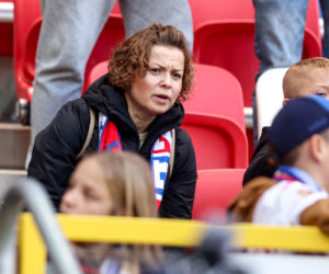 Zdjęcia kibiców i zawodników z derbów Górnego Śląska