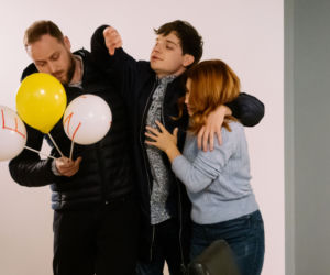Na Wspólnej odc. 3274. Tomek (Krzysztof Chodorowski), Paweł Wójcik (Grzegorz Kwiecień), Anastazja (Karolina Bacia)