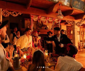 30 lat, oscypek i gwiazdy w ludowych strojach! Kwiatkowski urządził imprezę, której nie da się zapomnieć