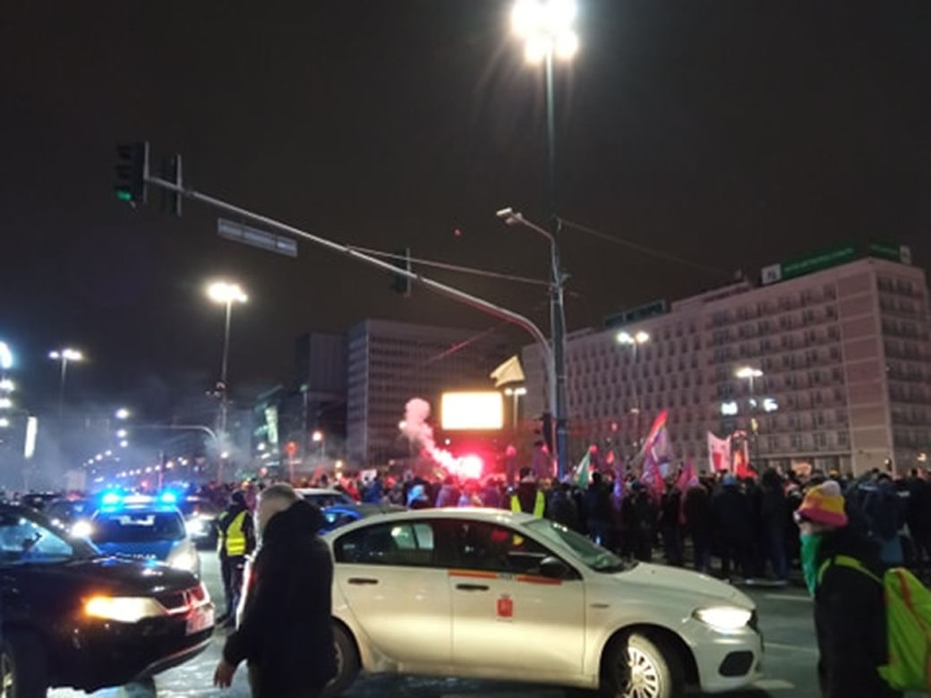 Strajk kobiet w Warszawie (29.01.2021)