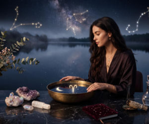 Ubywający Księżyc w znaku Bliźniąt wzywa dziś do zwolnienia tempa. Jeden prosty rytuał przyniesie Ci ogromną ulgę