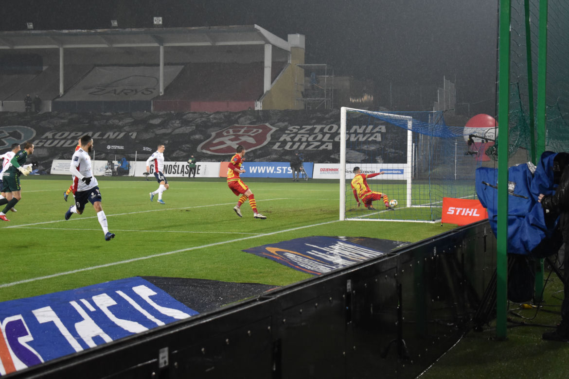 Górnik wygrywa wysoko na koniec roku. Jagiellonia pokonana na Arenie Zabrze [ZDJĘCIA KIBICÓW]
