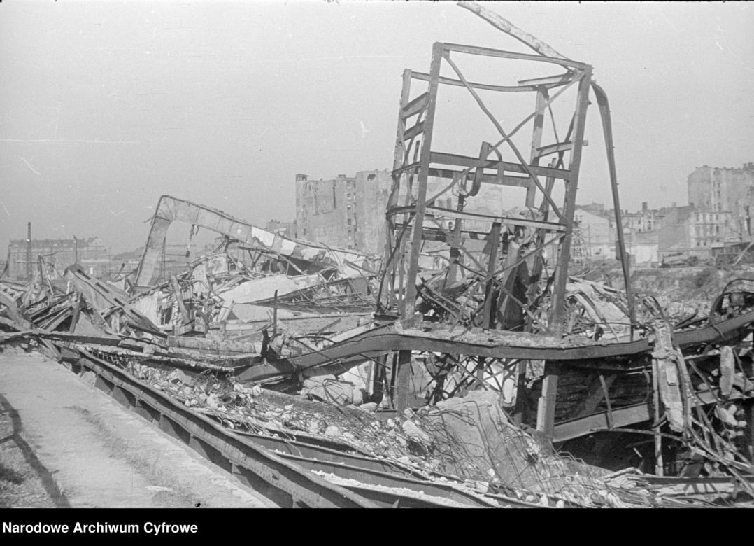 Warszawa dawniej i dziś. Dworzec Główny