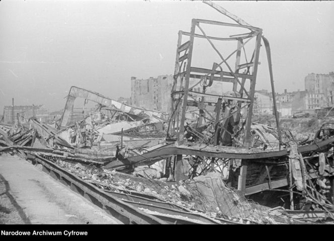 Warszawa dawniej i dziś. Dworzec Główny