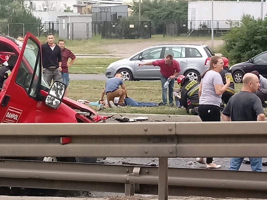 Wypadek na ul. Gdańskiej