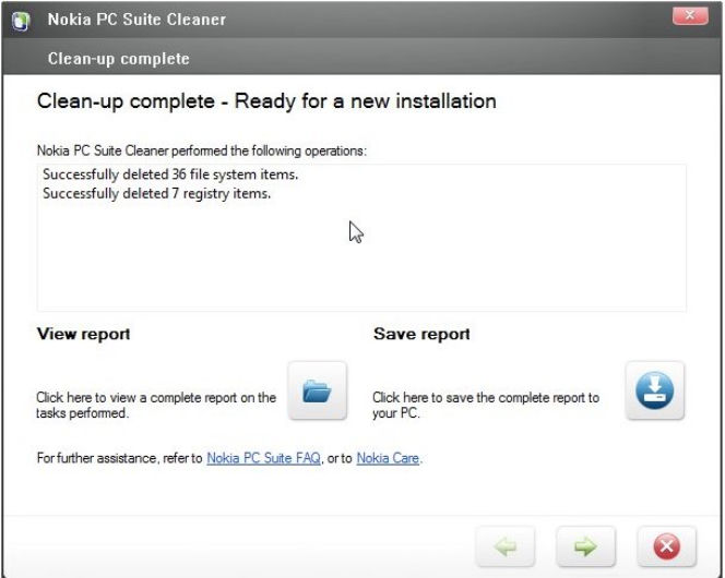 Nokia PC Suite Cleaner 7.1.1