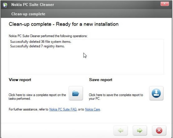Nokia PC Suite Cleaner 7.1.1