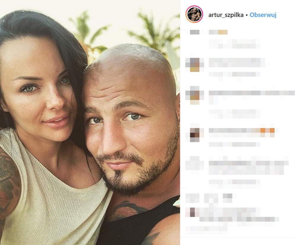 Kamila Wybrańczyk i Artur Szpilka