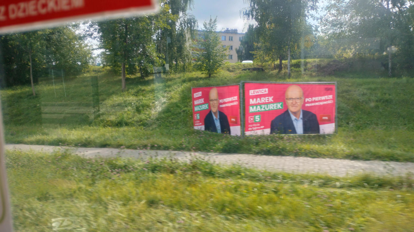 Wyborcze banery w Lublinie. Część jest już zniszczona [GALERIA]