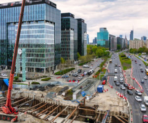 Tunel tramwajowy już połączony z Dworcem Zachodnim