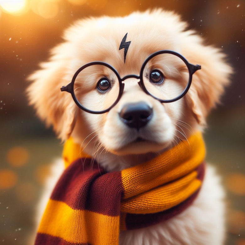 Harry Potter. Bohaterowie książek, jako słodkie szczeniaczki! To musisz zobaczyć! [ZDJĘCIA]