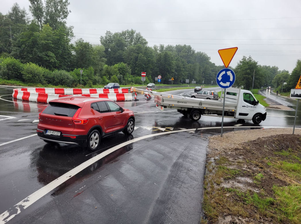 Zmodernizowane rondo na ul. Jasnogórskiej