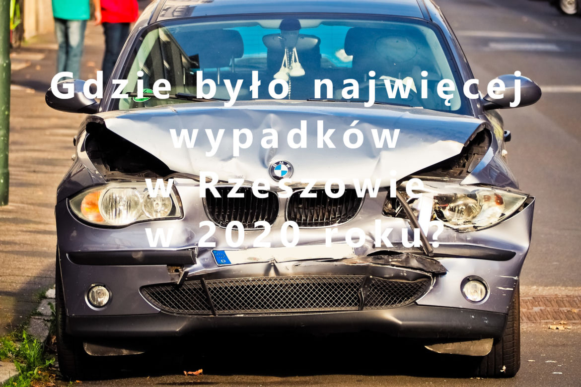 Gdzie w 2020 roku było najwięcej wypadków 