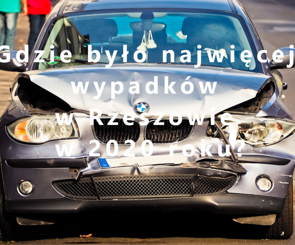 Gdzie dochodzi do największej liczy wypadków w Rzeszowie?