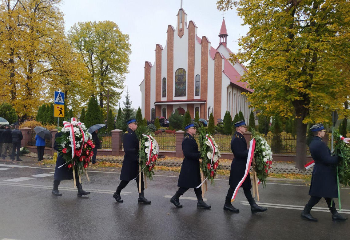 Pogrzeb asp. Bartłomieja Pieroga, jednego z dwóch strażaków, którzy zginęli w pożarze w Nisku