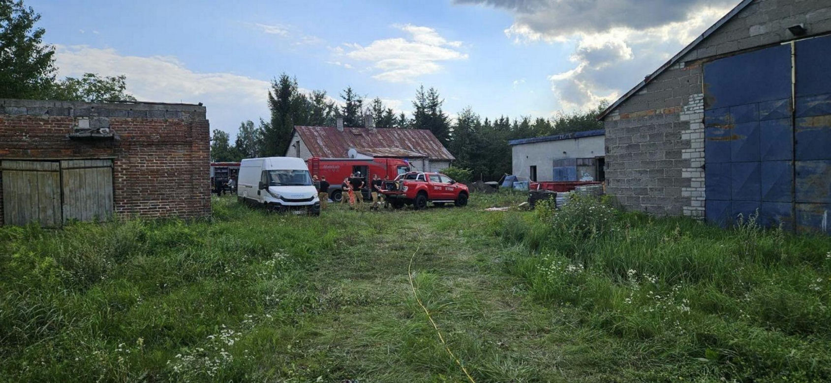 Nielegalne składowisko odpadów chemicznych w Milęcinie
