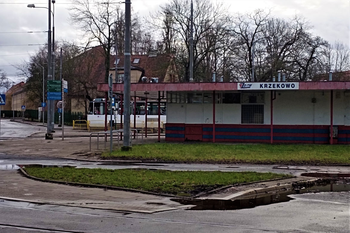 Pętla tramwajowa na Krzekowie