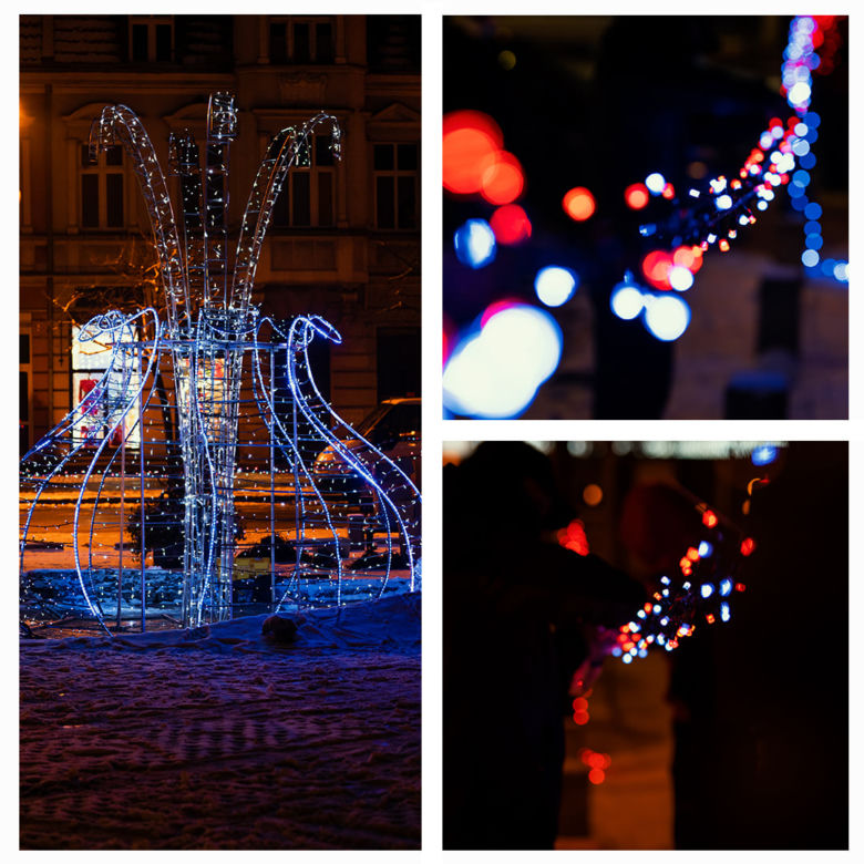 Iluminacje świąteczne w wielkopolskich miastach