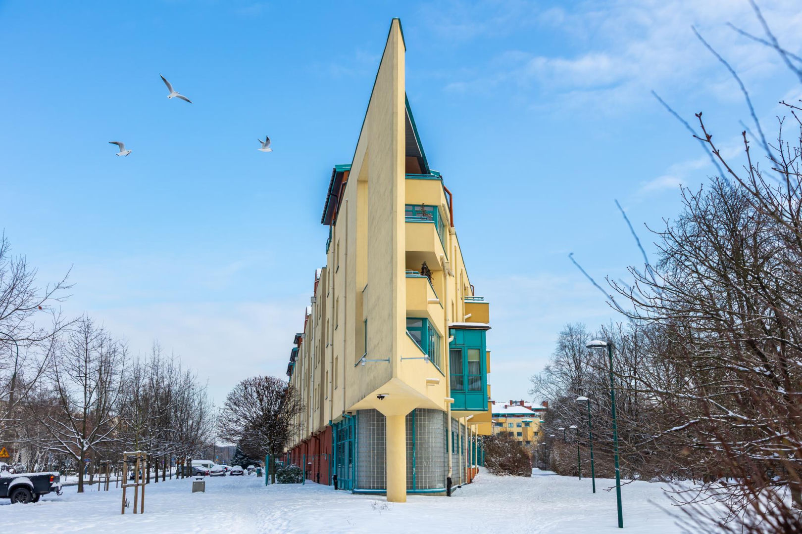 Budynki mieszkalno-usługowe przy ul. Bażantarni, Warszawa