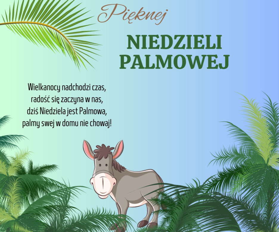 Wyślij kartkę z okazji Niedzieli Palmowej