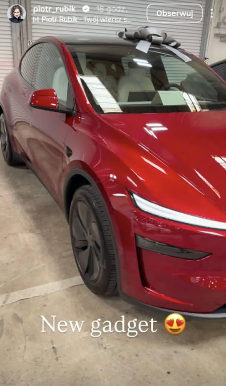 Piotr Rubik i Agata Rubik mają nowe auto