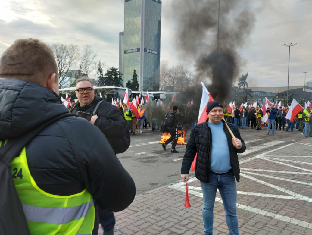 Protest rolników 