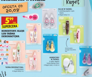 Produkty szkolne w Biedronce