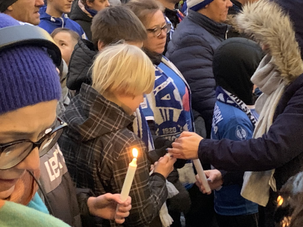 Protest kibiców Ruchu Chorzów w sprawie stadionu 