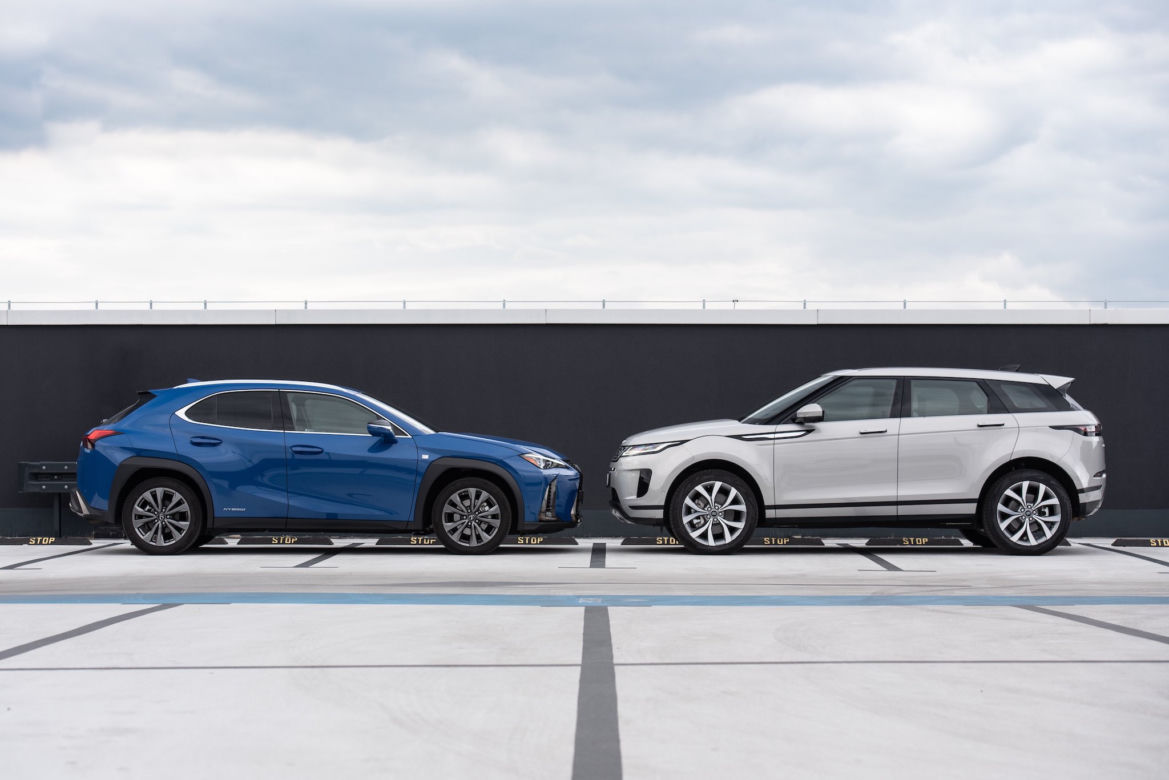 Range Rover Evoque D240 HSE vs Lexus UX 250h 