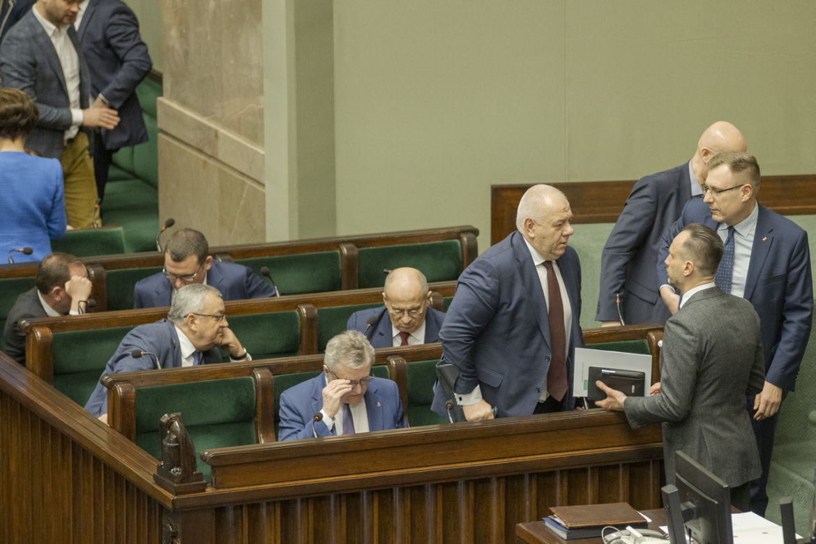 Jacek Sasin o kuli w Sejmie