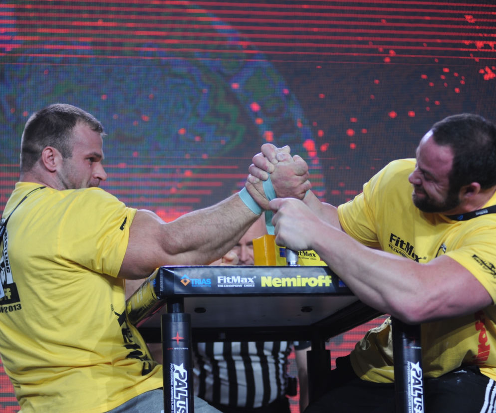 Cyplenkow kontra Chaffee. Puchar Świata Zawodowców w Armwrestlingu Niemiroff World Cup 