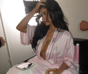Kylie Jenner pojawiła się na pokazie Victoria's Secret
