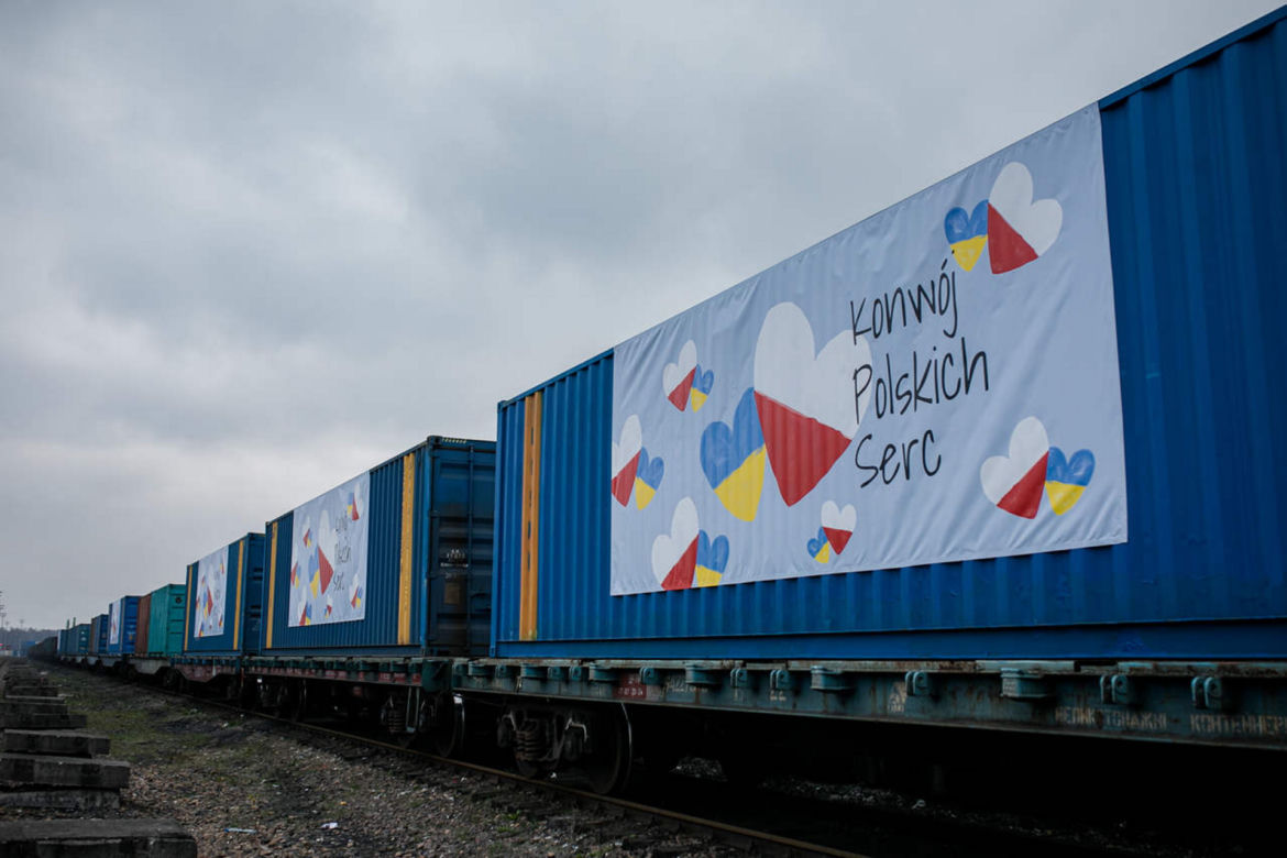  Największy prywatny konwój humanitarny z Polski dociera właśnie na Ukrainę 