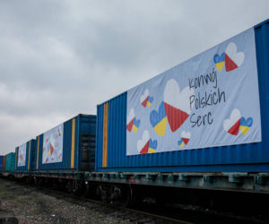  Największy prywatny konwój humanitarny z Polski dociera właśnie na Ukrainę 