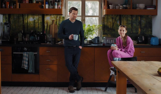 M jak miłość odc. 1927.Adam Karski (Patryk Szwichtenberg), Hania (Wiktoria Basik)