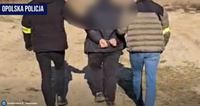 Koniec obławy pod Strzelcami Opolskimi! 17-latek podejrzany o krwawą zbrodnię w rękach policji