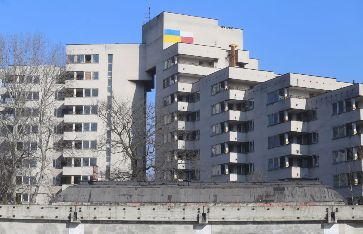 „Przejęli” budynki okupowane przez Rosję. Niezwykła akcja w Warszawie