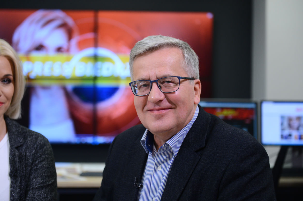 Prezydent Bronisław Komorowski gościem Expressu Biedrzyckiej